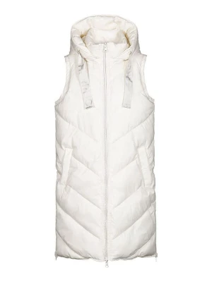 Herrlicher Kamizelka pikowana w kolorze kremowym rozmiar: XS