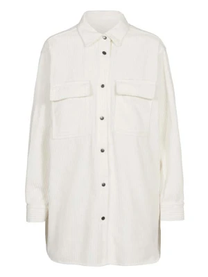 Herrlicher Koszula sztruksowa "Amazone" w kolorze kremowym rozmiar: S