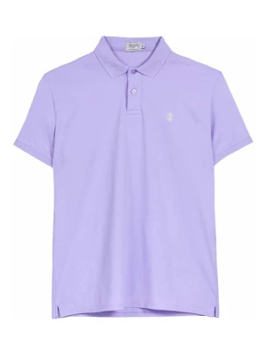 Herrlicher Koszulka polo "Score" w kolorze fioletowym rozmiar: 3XL