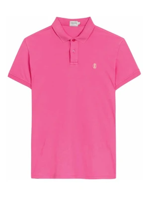 Herrlicher Koszulka polo "Score" w kolorze różowym rozmiar: XL