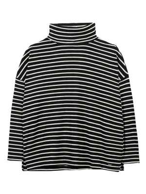 Herrlicher Koszulka w kolorze czarno-białym rozmiar: XS