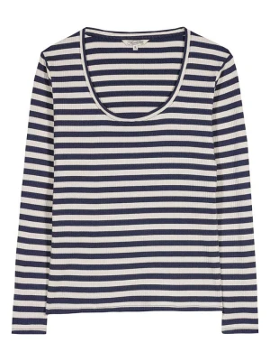 Herrlicher Koszulka w kolorze granatowo-beżowym rozmiar: XS