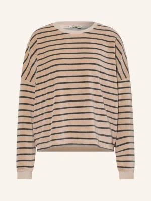 Herrlicher Koszulka Z Materiału Nicki Smila beige
