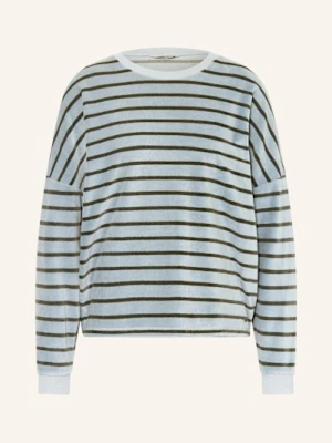 Herrlicher Koszulka Z Materiału Nicki Smila blau