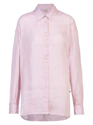 Herrlicher Lniana koszula w kolorze jasnoróżowym rozmiar: XL