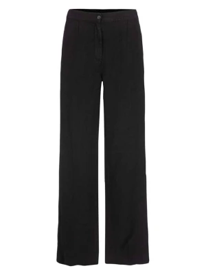 Herrlicher Lniane spodnie w kolorze czarnym rozmiar: S