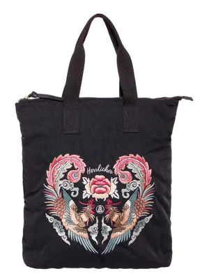 Herrlicher Shopper bag w kolorze czarnym rozmiar: onesize