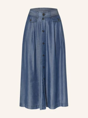 Herrlicher Spódnica Peony W Stylu Jeansowym blau