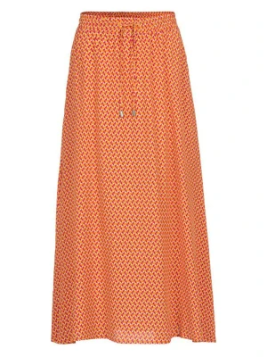 Herrlicher Spódnica w kolorze pomarańczowo-biało-czerwonym rozmiar: L