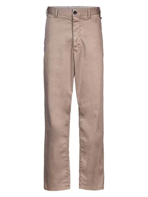Herrlicher Spodnie chino "Crafton" w kolorze beżowym rozmiar: W34