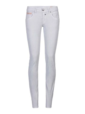 Herrlicher Spodnie w kolorze białym rozmiar: W27/L32