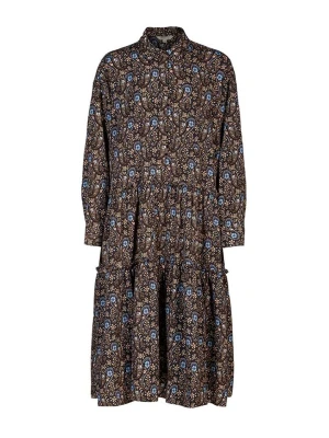 Herrlicher Sukienka w kolorze czarno-beżowym rozmiar: S