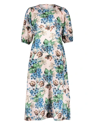 Herrlicher Sukienka w kolorze zielono-jasnoróżowo-błękitnym rozmiar: XS