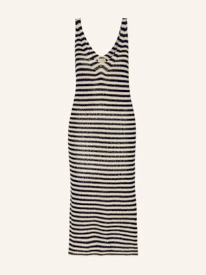 Herrlicher Sukienka Z Dzianiny Loralin blau