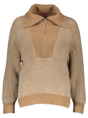 Herrlicher Sweter w kolorze jasnobrązowym rozmiar: L