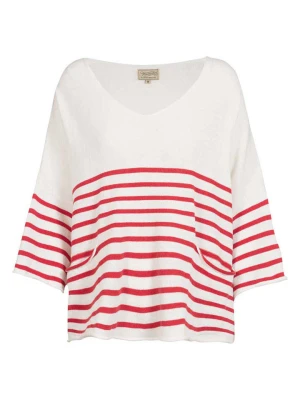 Herrlicher Sweter w kolorze kremowym rozmiar: S