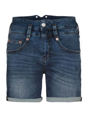 Herrlicher Szorty dżinsowe w kolorze granatowym rozmiar: W24