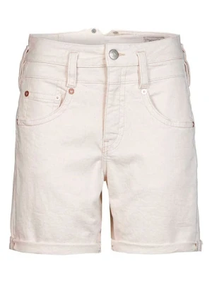 Herrlicher Szorty dżinsowe w kolorze kremowym rozmiar: W31