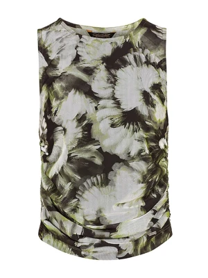 Herrlicher Top w kolorze czarno-zielonym rozmiar: XS