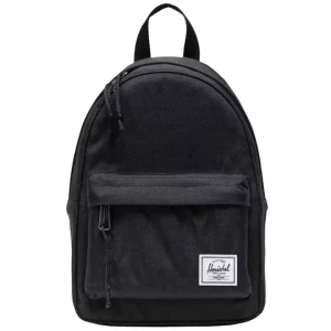 Herschel Classic Mini Backpack 11379-00001, Unisex, Czarne, plecaki, poliester, rozmiar: One size