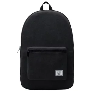 Herschel Cotton Casuals Backpack 10076-01566, Unisex, Czarne, plecaki, bawełna, rozmiar: One size