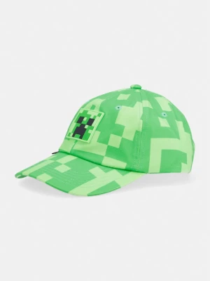 Herschel czapka z daszkiem bawełniana Minecraft Sylas zielony