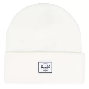 Herschel Elmer Beanie 50152-05977, Unisex, Białe, czapki, akryl, rozmiar: One size