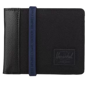 Herschel Hank RFID Wallet II 11150-00535, Unisex, Czarne, portfele, poliester, rozmiar: One size
