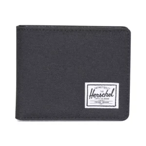 Herschel Hank Wallet 10368-00001, Unisex, Czarne, portfele, poliester, rozmiar: One size