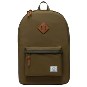 Herschel Heritage Backpack 10007-05651, Unisex, Zielone, plecaki, poliester, rozmiar: One size