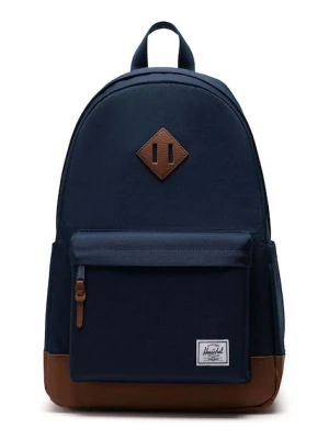Herschel plecak 11383-03548-OS Heritage Backpack kolor granatowy duży gładki