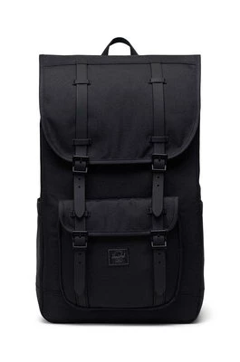 Herschel plecak 11390-05881-OS Little America Backpack kolor czarny duży gładki