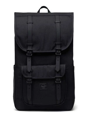 Herschel plecak 11390-05881-OS Little America Backpack kolor czarny duży gładki