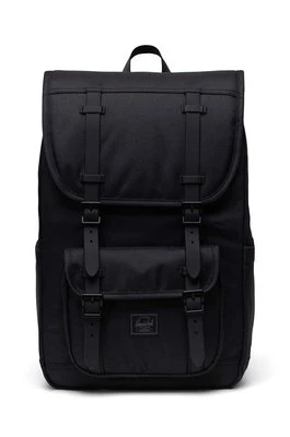 Herschel plecak 11391-05881-O Little America Mid Backpack kolor czarny duży gładki