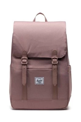 Herschel plecak 11400-02077-OS Herschel Retreat Small Backpack kolor różowy duży gładki