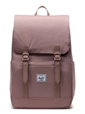 Herschel plecak 11400-02077-OS Herschel Retreat Small Backpack kolor różowy duży gładki