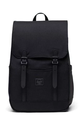 Herschel plecak 11400-05881-OS Retreat Small Backpack kolor czarny duży gładki