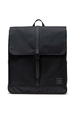 Herschel plecak City Backpack kolor czarny duży gładki