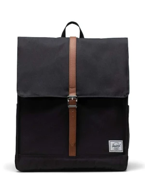 Herschel plecak City kolor czarny duży gładki