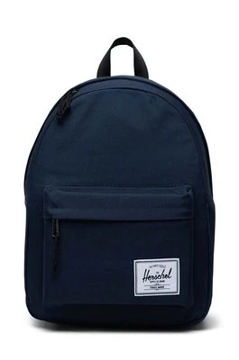 Herschel plecak Classic Backpack kolor granatowy duży gładki