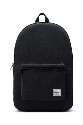 Herschel plecak Daypack kolor czarny duży gładki 10076-01566-OS