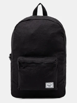 Herschel plecak Daypack kolor czarny duży gładki 10076-01566-OS