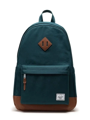 Herschel plecak Heritage™ 24 L kolor zielony duży z aplikacją 11383-07086-OS