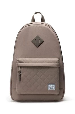 Herschel plecak Heritage Backpack kolor beżowy duży gładki 11383-06500-OS