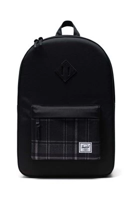 Herschel plecak Heritage kolor czarny duży 10007-05679-OS