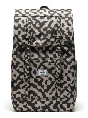 Herschel plecak kolor czarny duży wzorzysty 11397-06622-OS