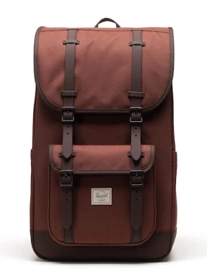 Herschel plecak Little America™ 21 L kolor brązowy duży gładki 11390-07127-OS