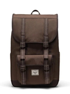 Herschel plecak Little America™ Mid 21 L kolor brązowy duży gładki 11391-07082-OS