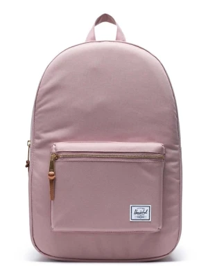 Herschel plecak Plecak Herschel Settlement kolor różowy duży gładki Plecak Herschel Settlement 10005-02077