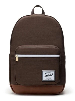 Herschel plecak Pop Quiz Backpack kolor brązowy duży gładki 11405-06499-OS